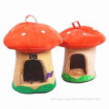 Warm Cat Bed with Mushroom Shape, Comes in Various Designs
